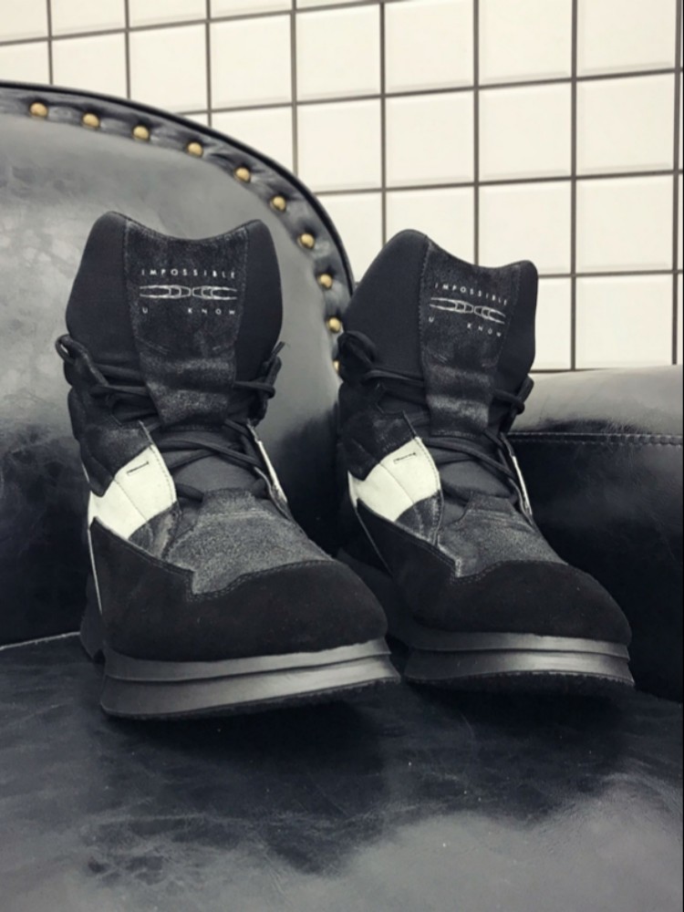 Bottines en cuir véritable de  - Crossfit Male avis et prix