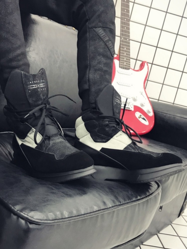 Bottines en cuir véritable de  - Crossfit Male avis et prix