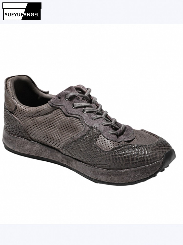 Baskets pour hommes en cuir de - Crossfit Male avis et prix